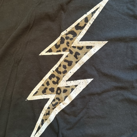PixieLane bolt cheetah tee size 11/12 - Picture 2 of 4